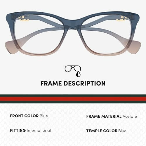 Gucci GG1012O Squared Cat Eye Eyeglasses